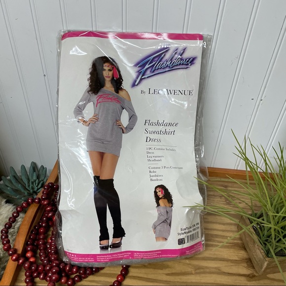 NEW Leg Avenue Flashdance Costume Size S/M